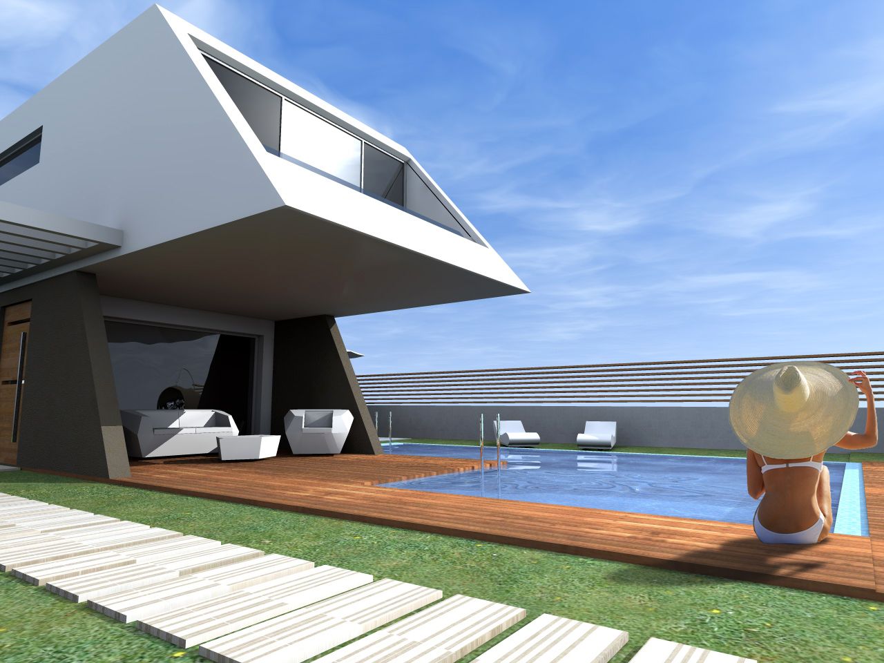 Moderna casa de diseño en Playa de Melenara: Proyectos en venta de Díaz y Muñoz Arquitectos Moderna casa de diseño en Playa de Melenara: Proyectos en venta de Díaz y Muñoz Arquitectos