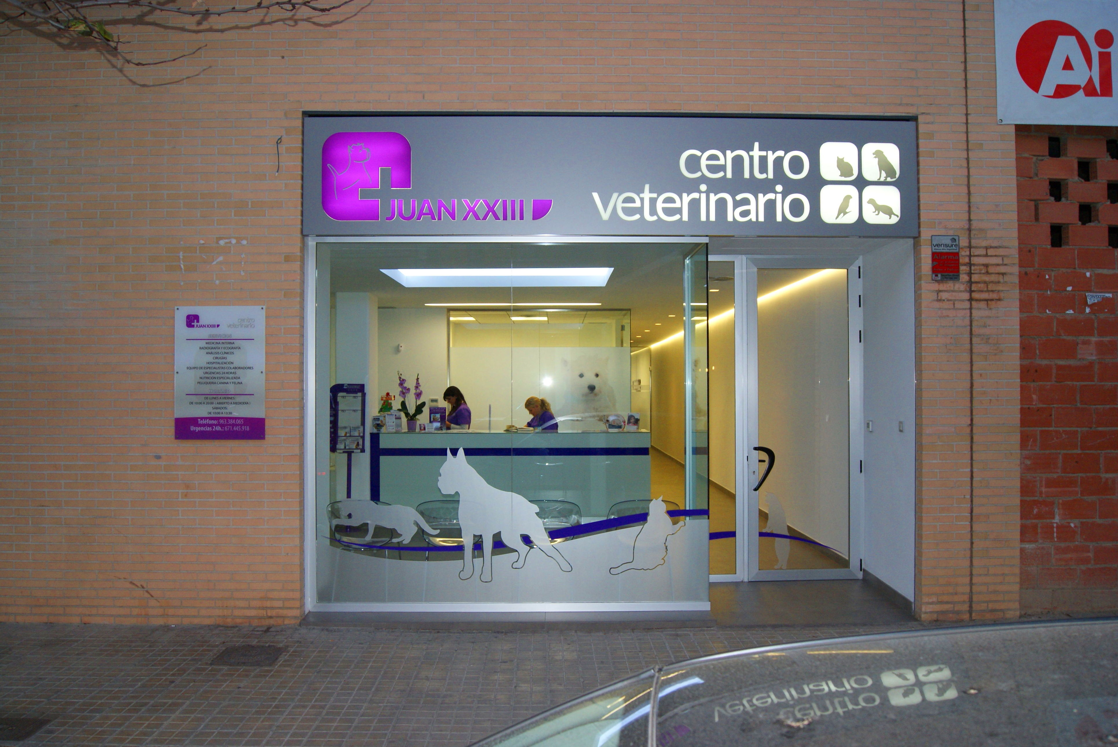 Veterinarios Valencia, Centro veterinario Juan XXIII Valencia