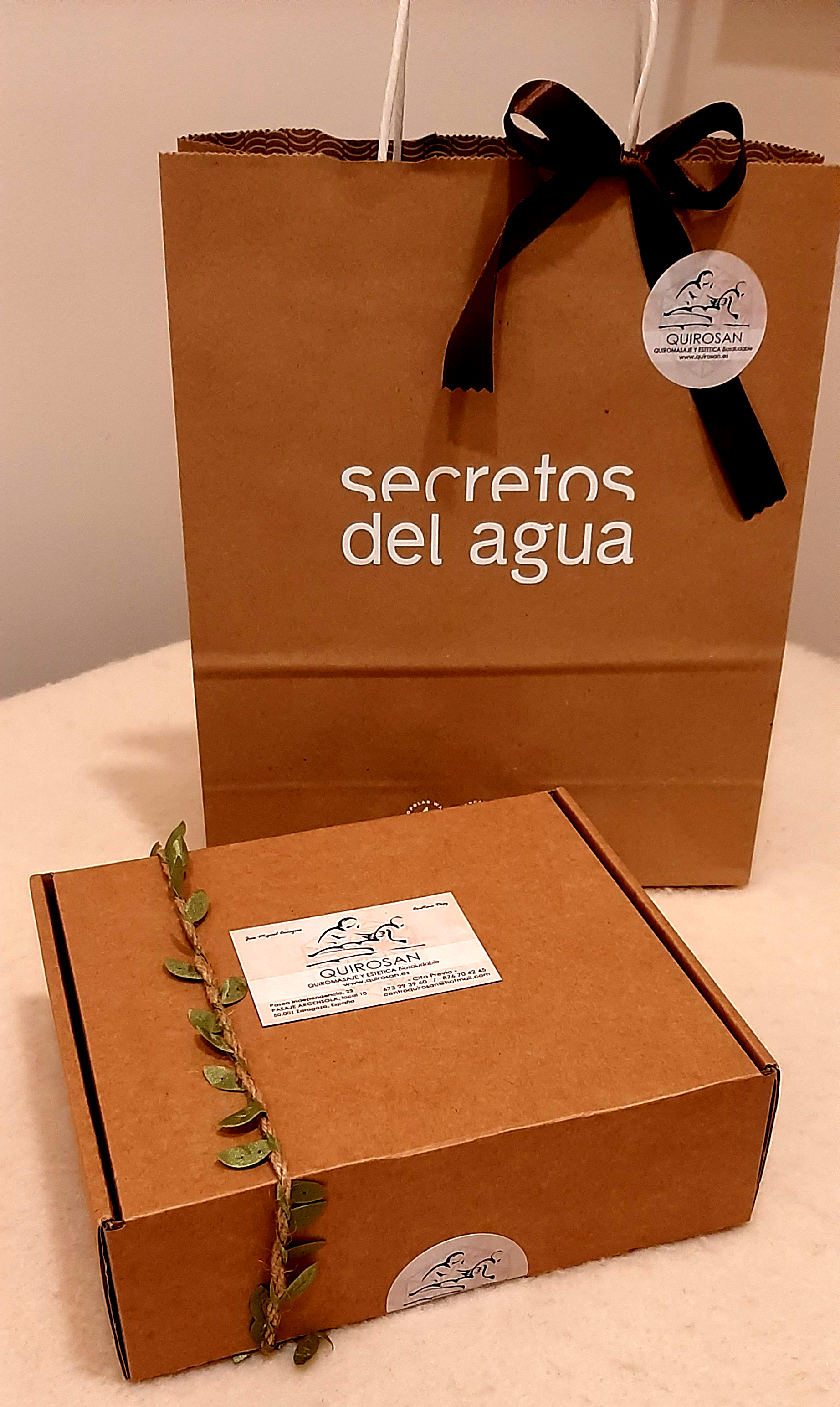 Cofre REGALO: Cosmética "Secretos del Agua" de Quirosan Cofre REGALO: Cosmética "Secretos del Agua" de Quirosan