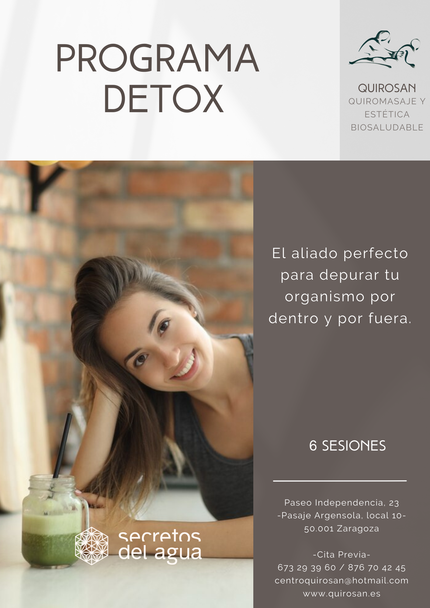 Programa DETOX: Venta Cosmética de Quirosan Programa DETOX: Venta Cosmética de Quirosan