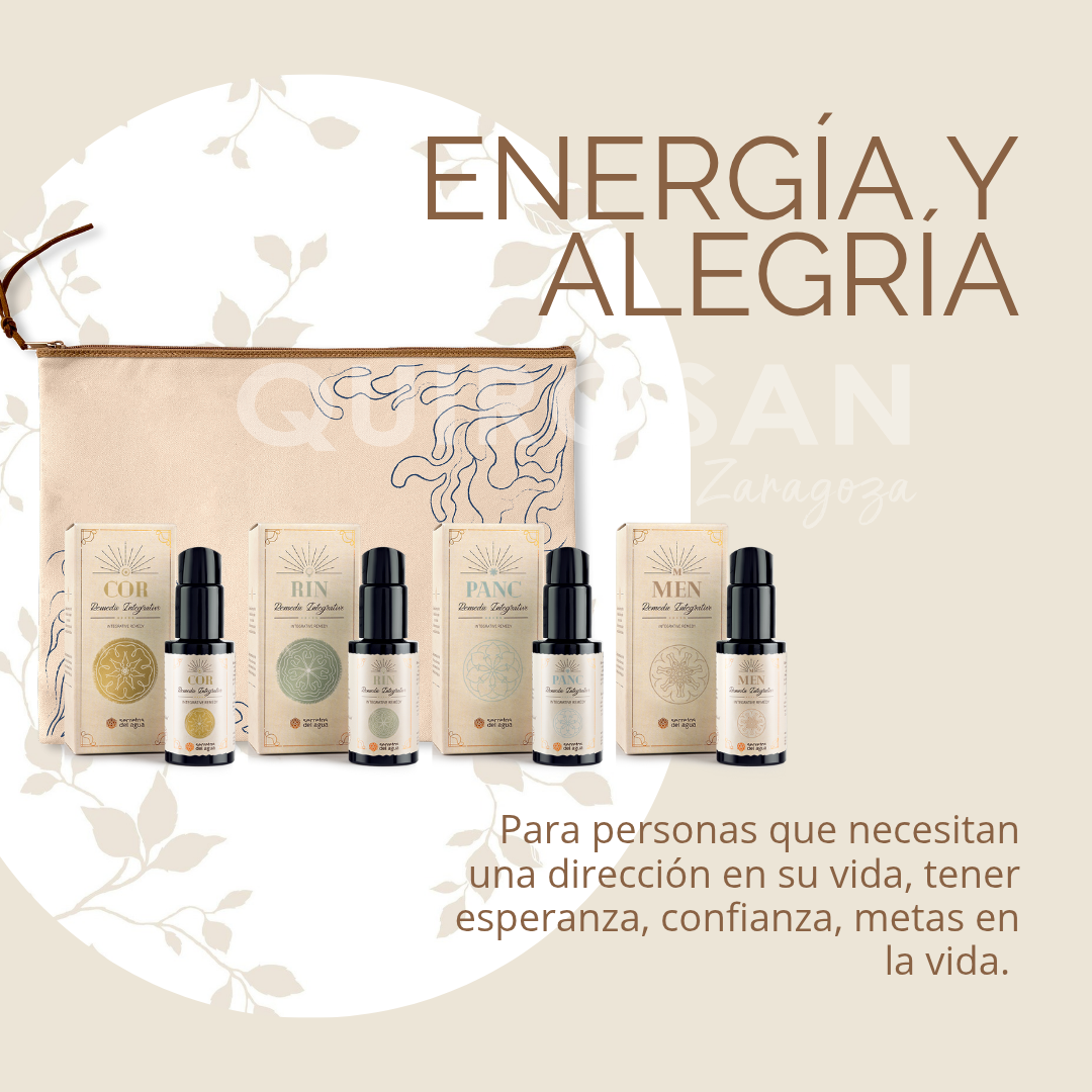 Pack "ENERGÍA Y ALEGRÍA" + Regalo de Neceser: Venta Cosmética de Quirosan Pack "ENERGÍA Y ALEGRÍA" + Regalo de Neceser: Venta Cosmética de Quirosan