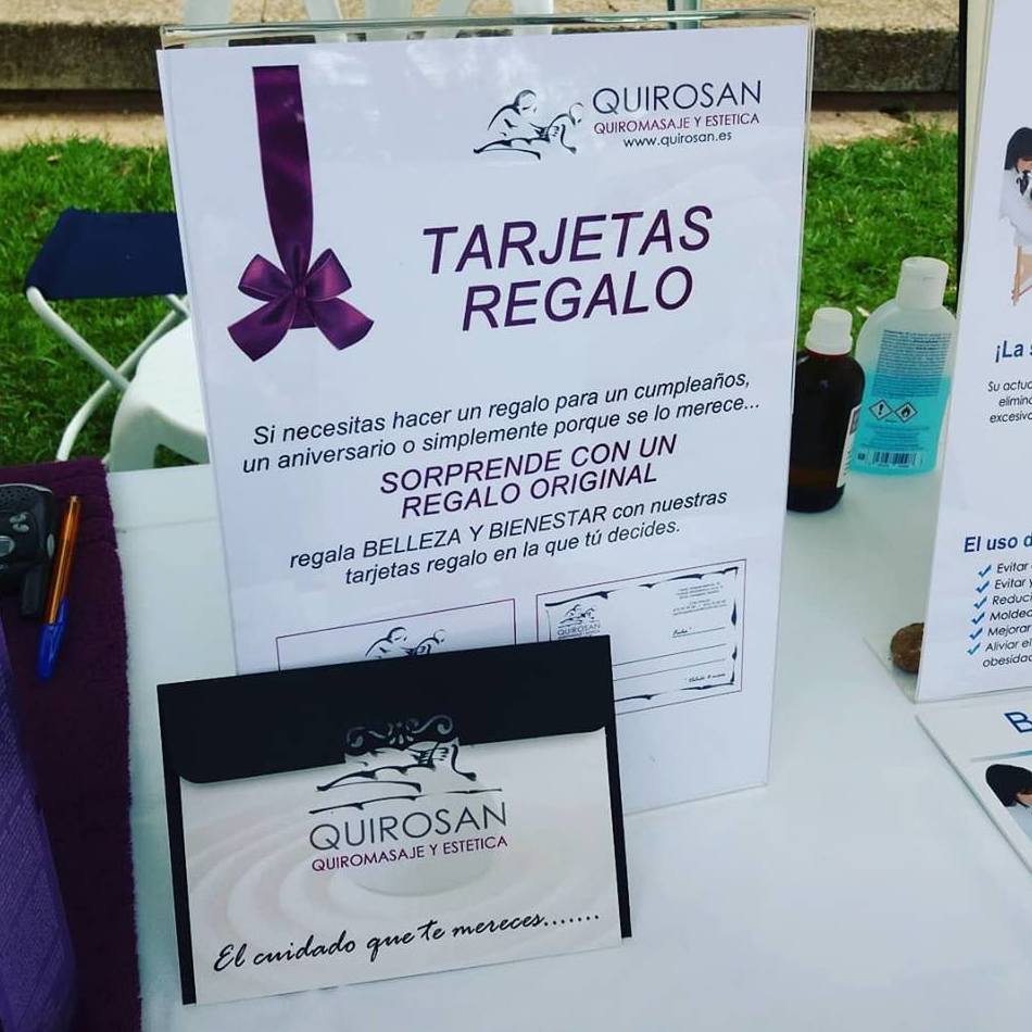 Tarjeta Regalo: Servicios de Quirosan Tarjeta Regalo: Servicios de Quirosan