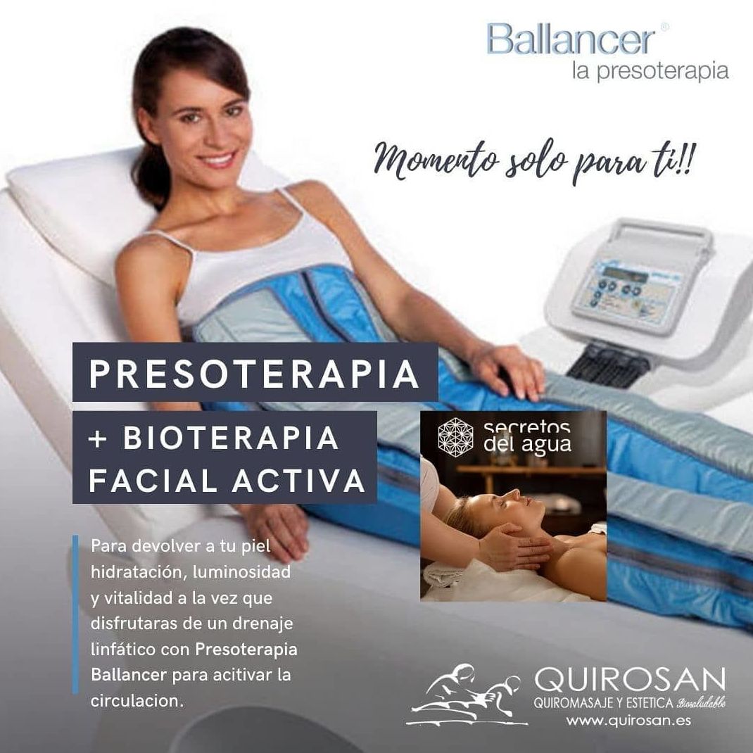 Facial + Presoterapia : Servicios de Quirosan Facial + Presoterapia : Servicios de Quirosan