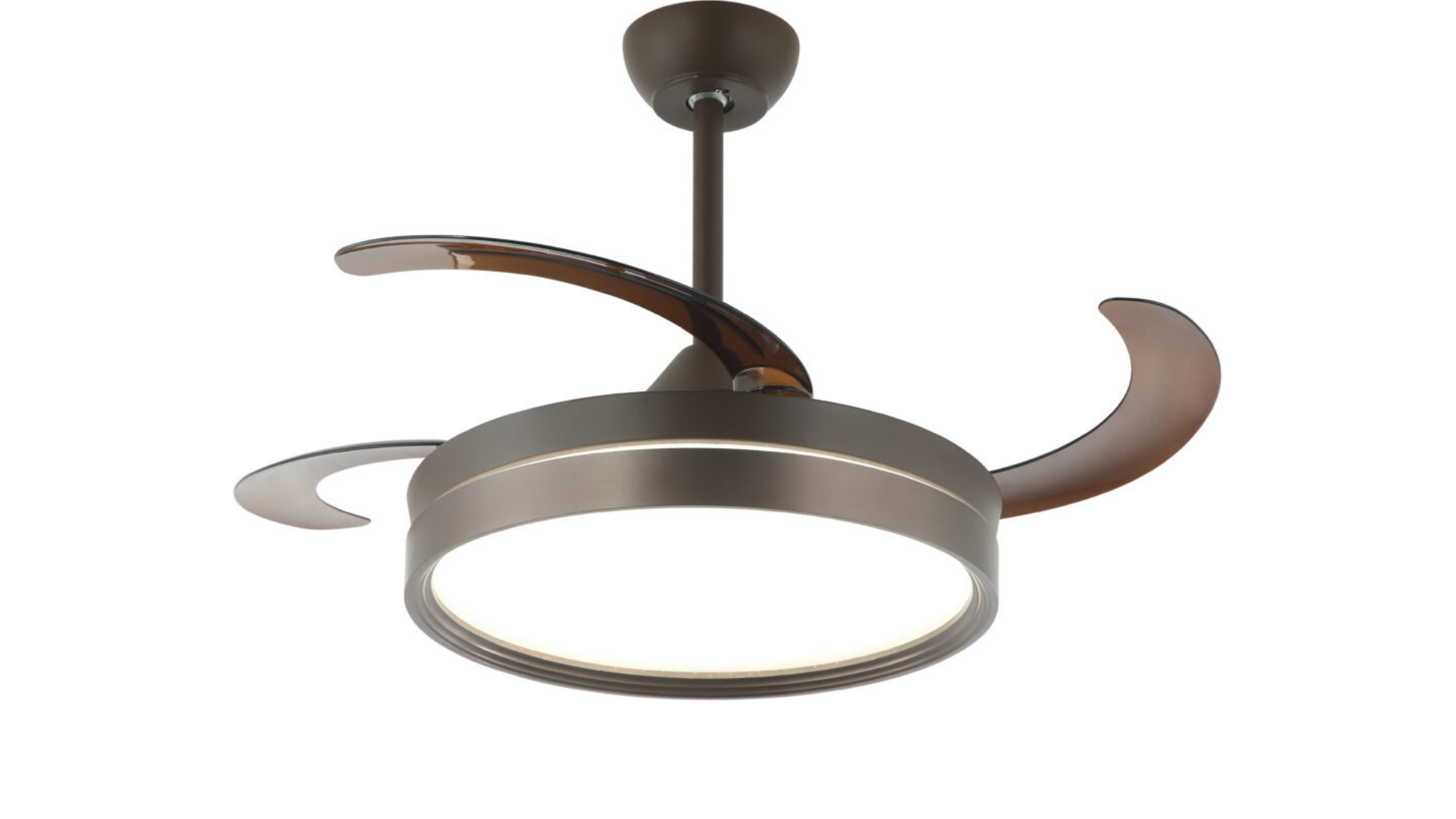 Ventilador motor DC con palas retráctiles en varios tamaños: catálogos de Iluminación Raquel Ventilador motor DC con palas retráctiles en varios tamaños: catálogos de Iluminación Raquel