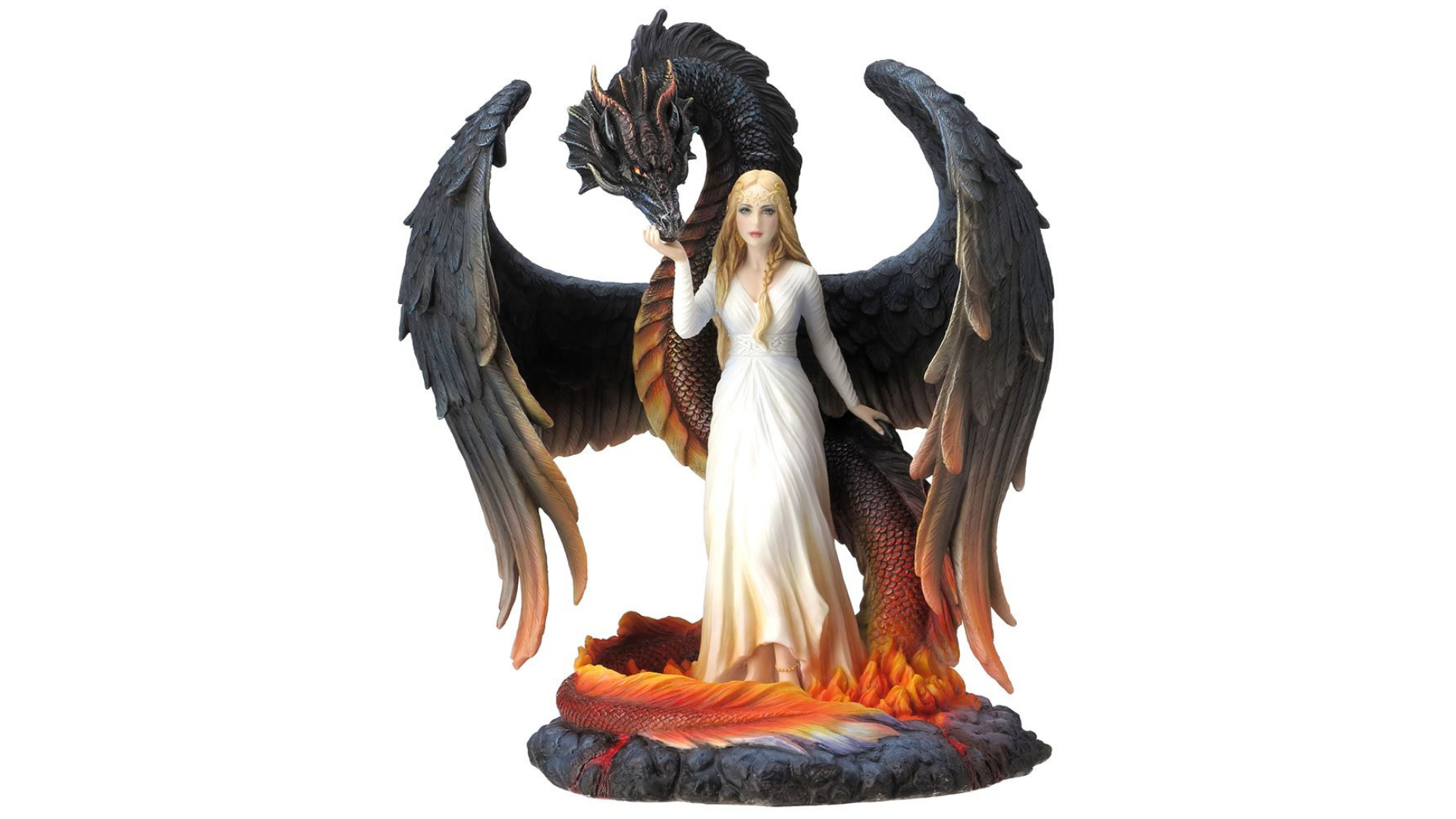 Hada con Dragon 25 cm: catálogos de Iluminación Raquel Hada con Dragon 25 cm: catálogos de Iluminación Raquel