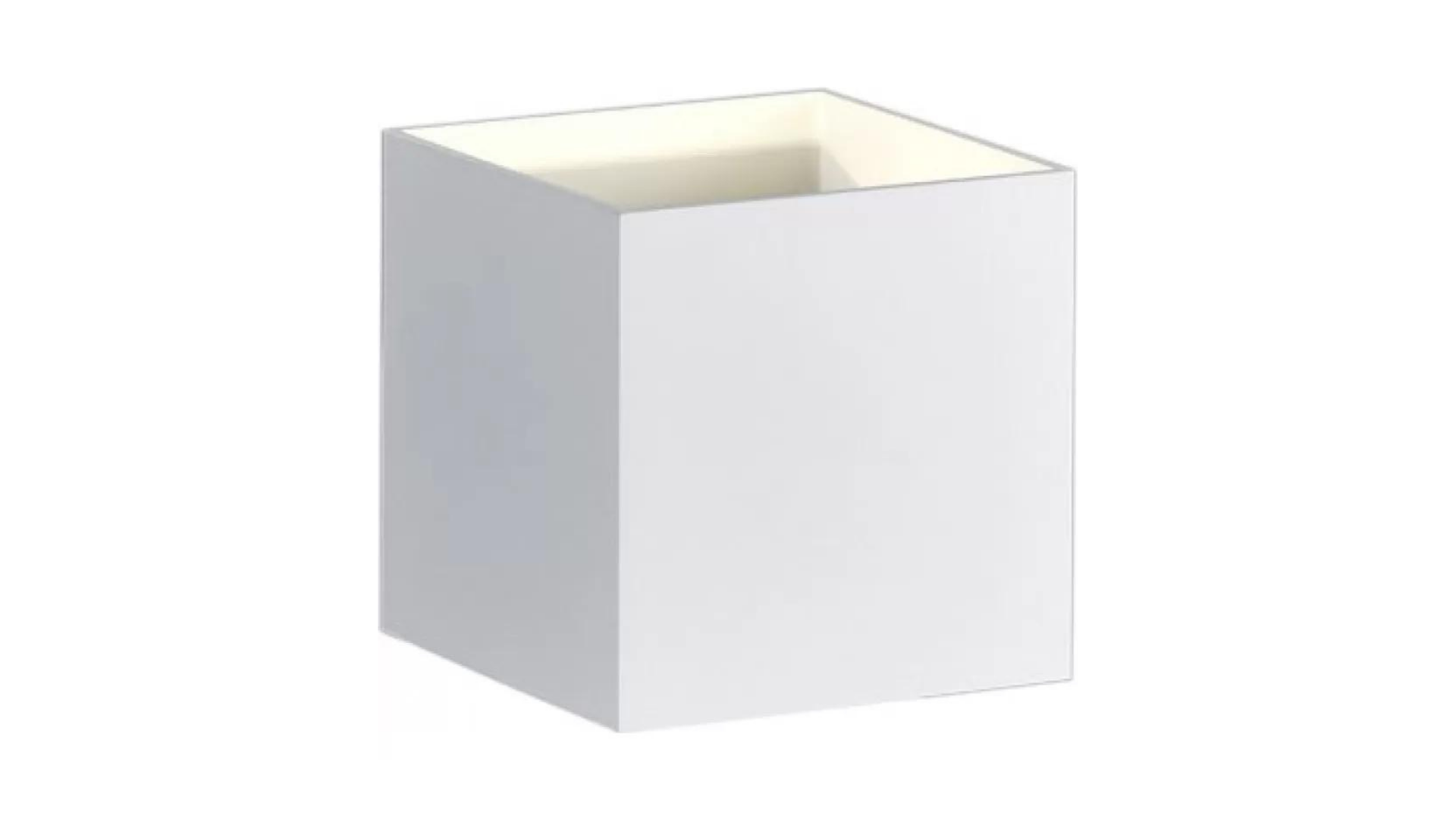 Aplique cubo 2L blanco: catálogos de Iluminación Raquel Aplique cubo 2L blanco: catálogos de Iluminación Raquel