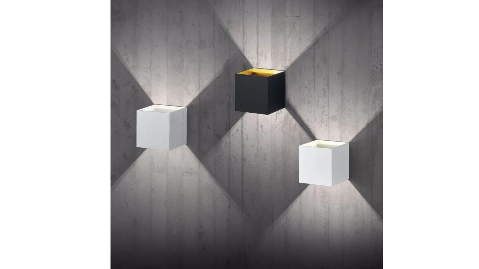 Aplique cubo negro/oro 2L: catálogos de Iluminación Raquel Aplique cubo negro/oro 2L: catálogos de Iluminación Raquel