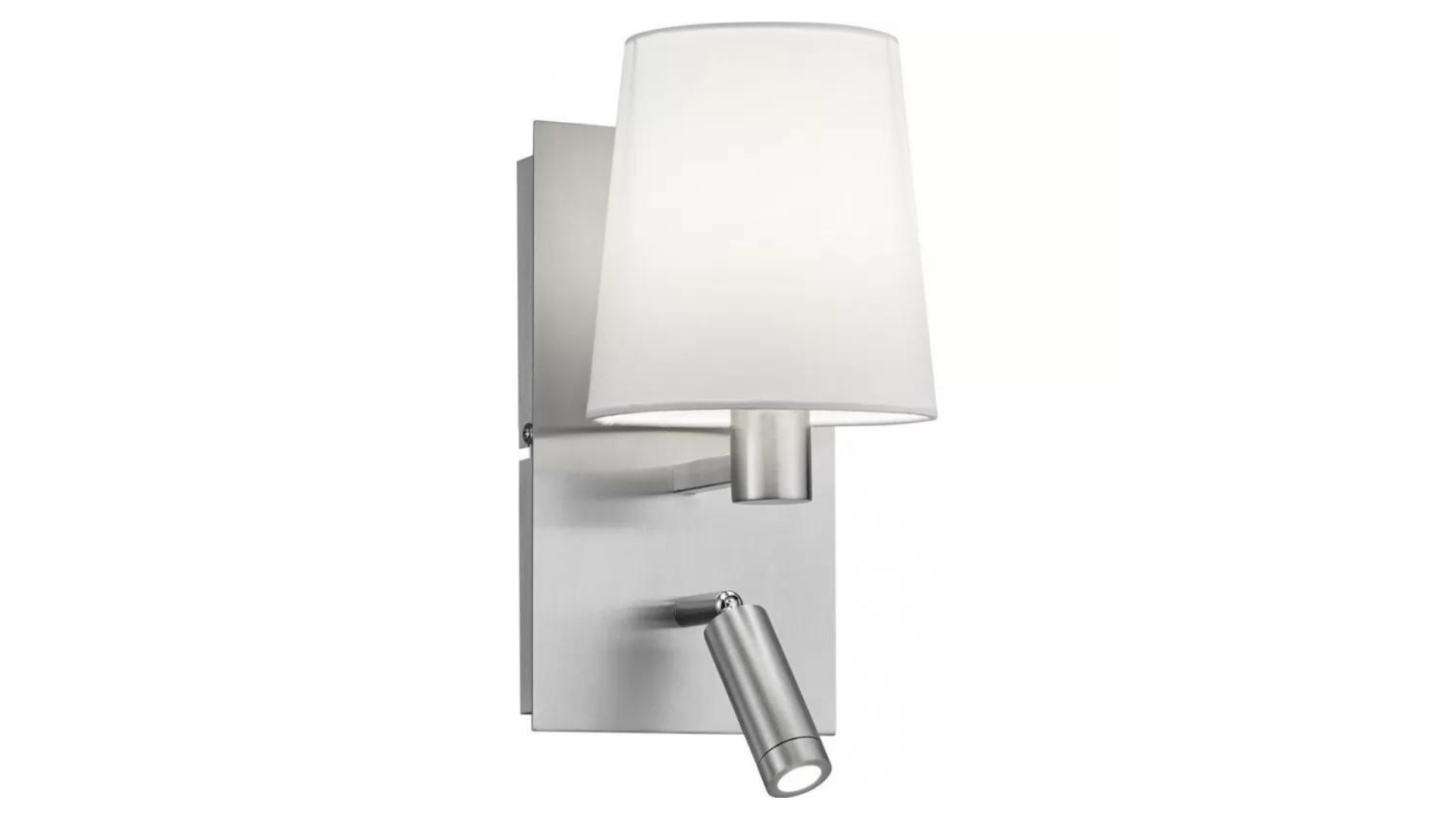 Aplique pantalla con lector led NM Blanco: catálogos de Iluminación Raquel Aplique pantalla con lector led NM Blanco: catálogos de Iluminación Raquel