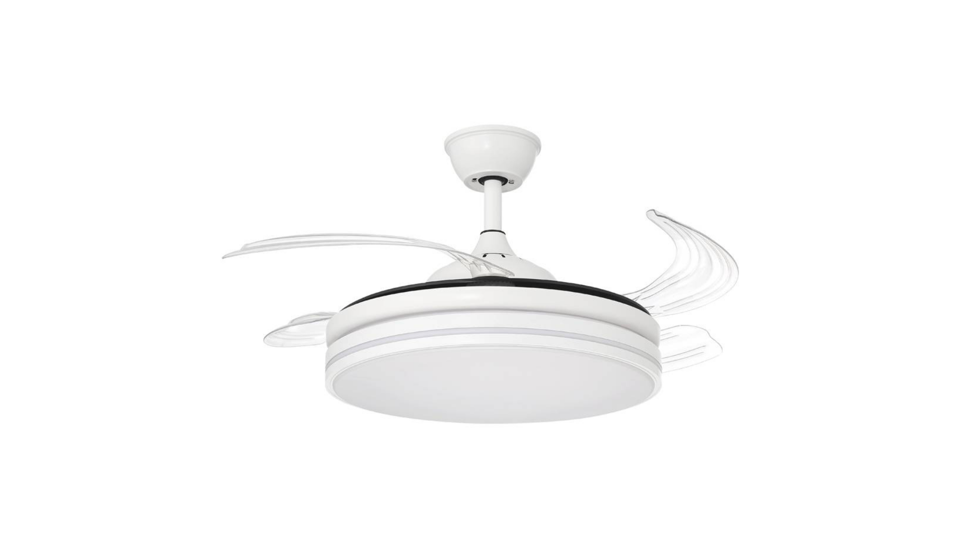 Ventilador de techo con palas retractiles .: catálogos de Iluminación Raquel Ventilador de techo con palas retractiles .: catálogos de Iluminación Raquel