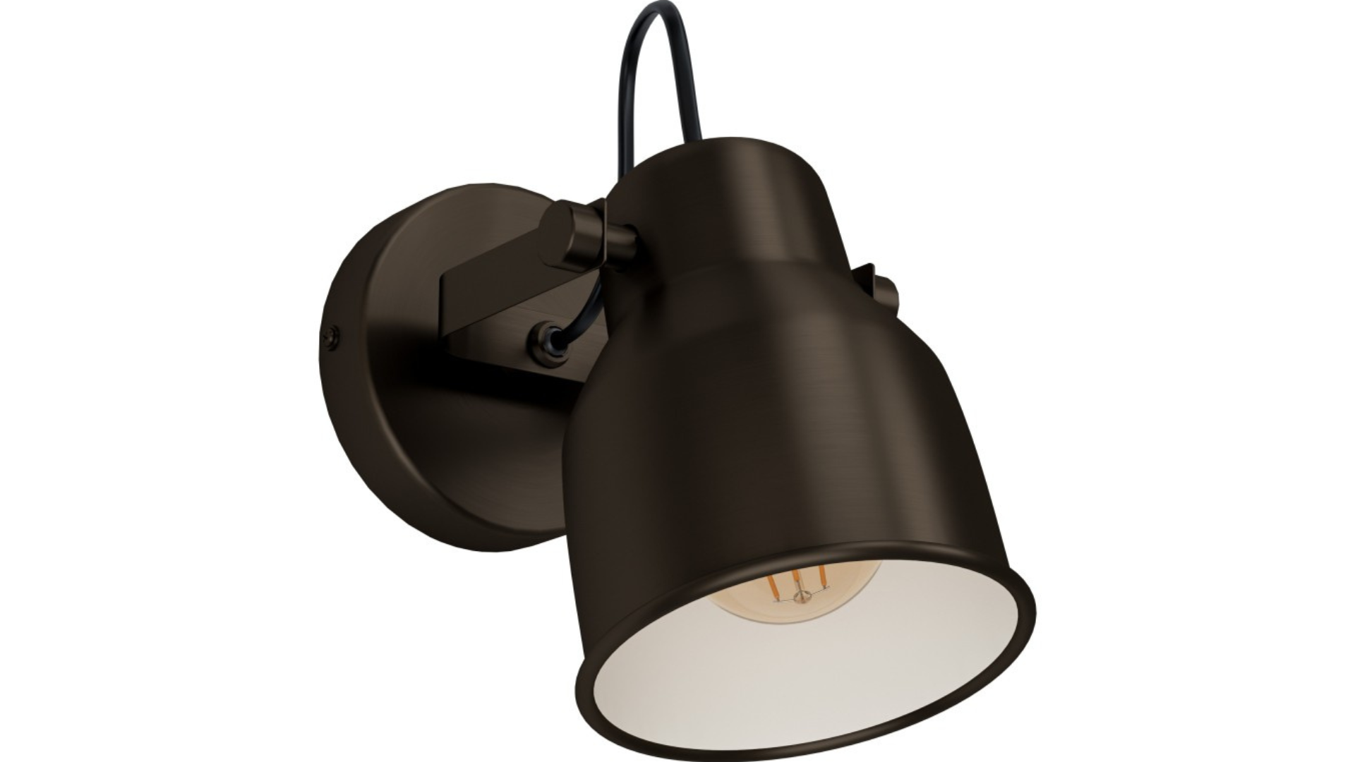 Aplique 1 luz metal negro.: catálogos de Iluminación Raquel Aplique 1 luz metal negro.: catálogos de Iluminación Raquel