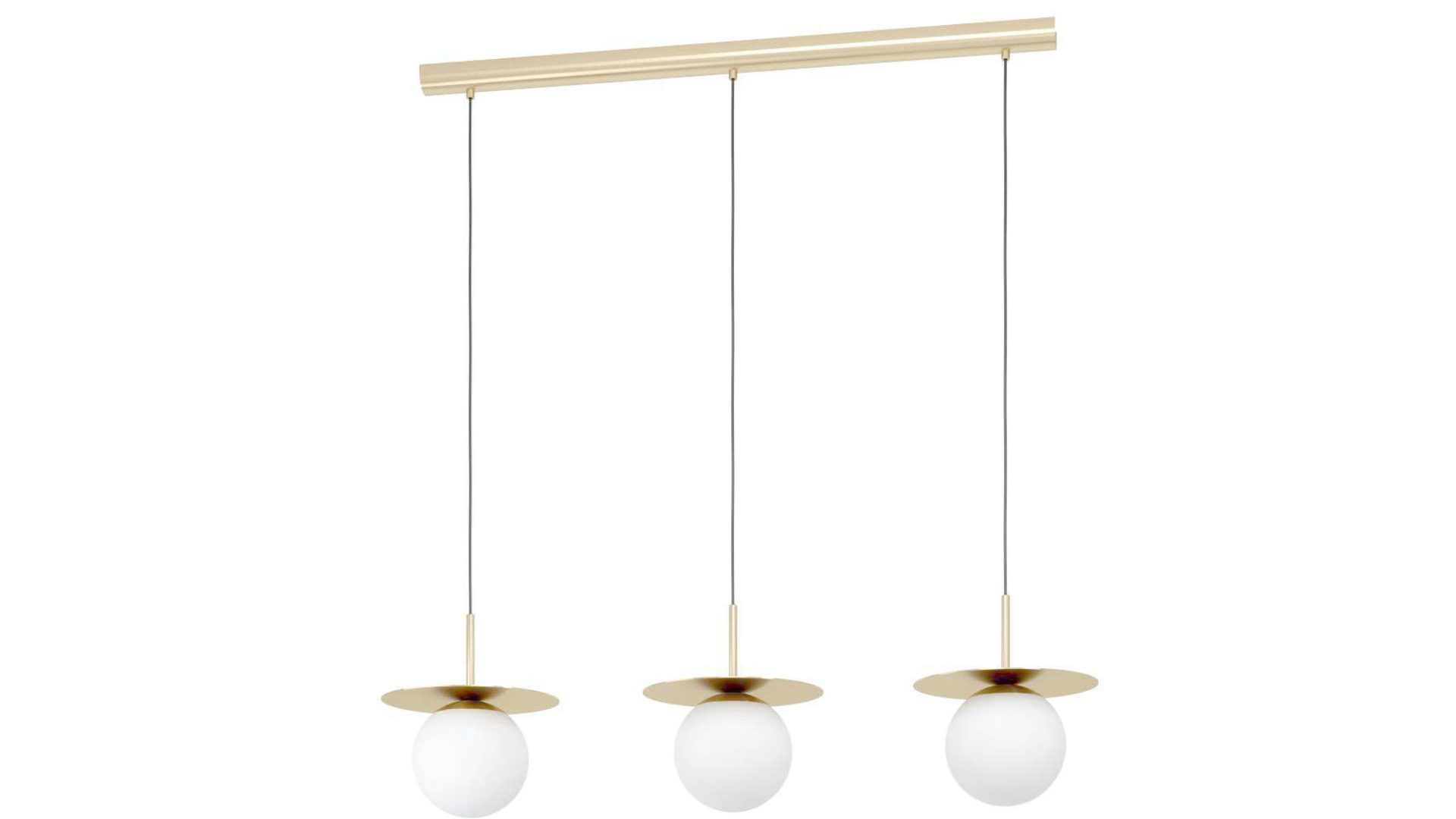 Lámpara 3 luces oro satinado E-27: catálogos de Iluminación Raquel Lámpara 3 luces oro satinado E-27: catálogos de Iluminación Raquel