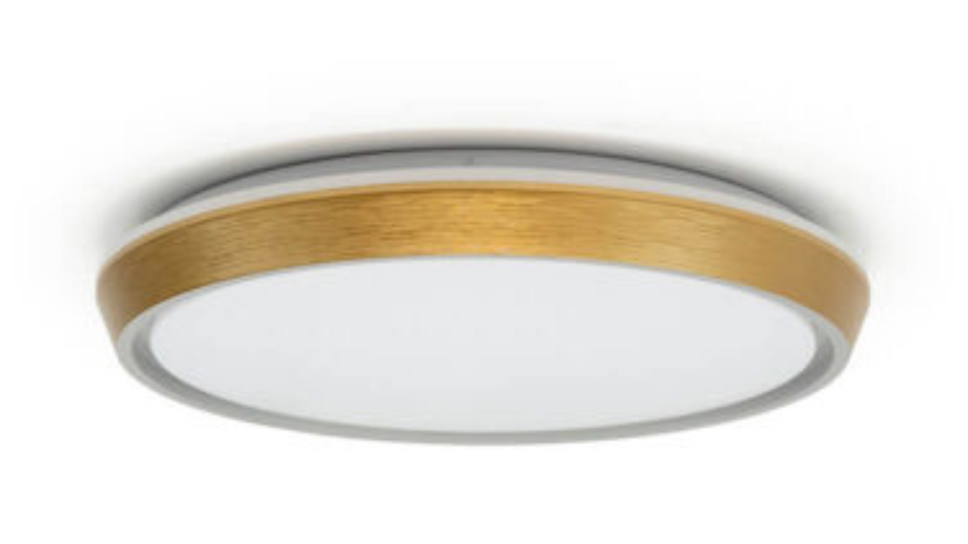 Plafón led con mando oro satinado.: catálogos de Iluminación Raquel Plafón led con mando oro satinado.: catálogos de Iluminación Raquel