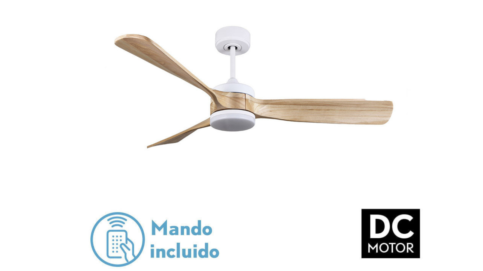 Ventilador led integrado con mando y motor dc: catálogos de Iluminación Raquel Ventilador led integrado con mando y motor dc: catálogos de Iluminación Raquel
