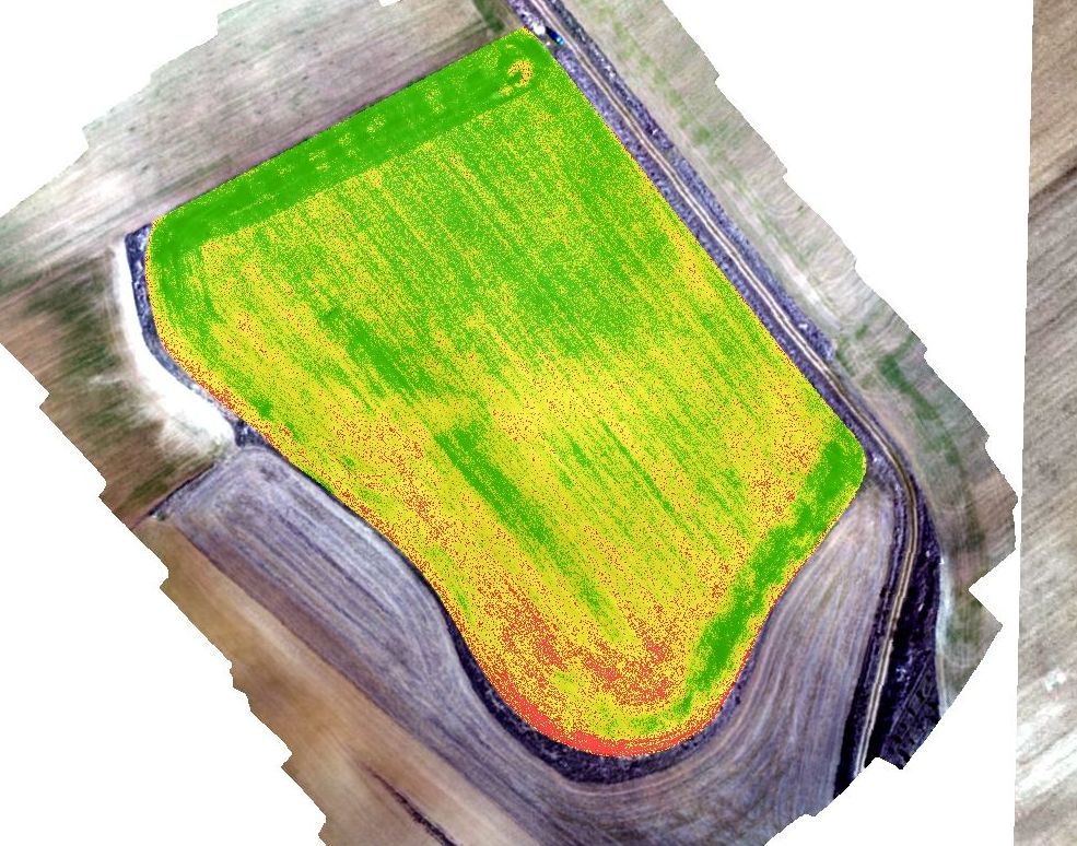 Mapa de índice Ndvi Mapa de índice Ndvi