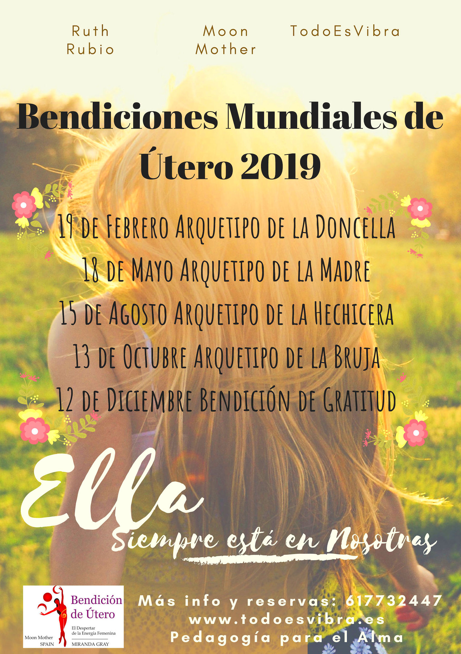 Bendición Mundial de Útero: TERAPIAS Y EVENTOS de Todo Es Vibra Bendición Mundial de Útero: TERAPIAS Y EVENTOS de Todo Es Vibra