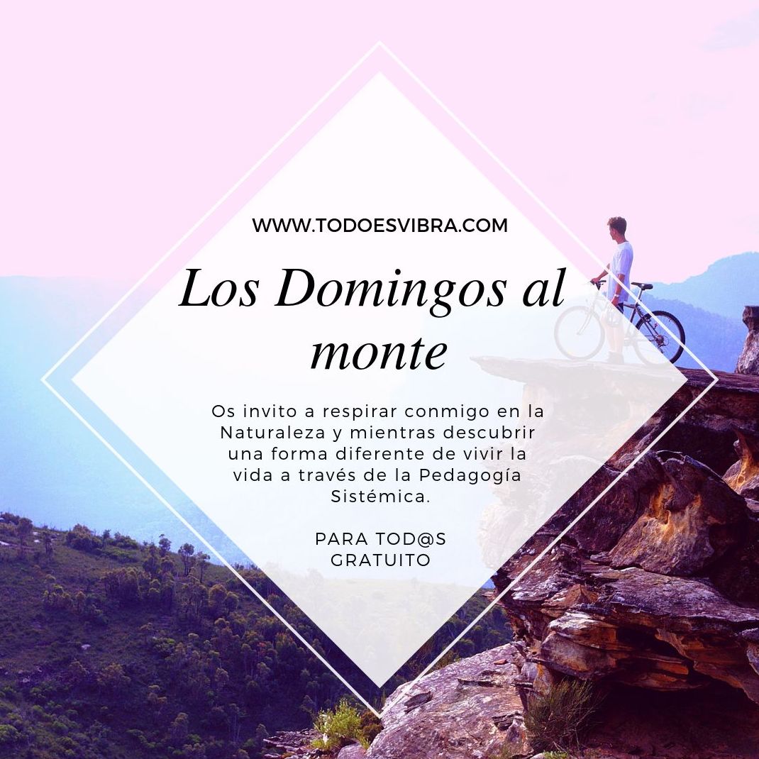 Los Domingos al Monte: TERAPIAS Y EVENTOS de Todo Es Vibra Los Domingos al Monte: TERAPIAS Y EVENTOS de Todo Es Vibra