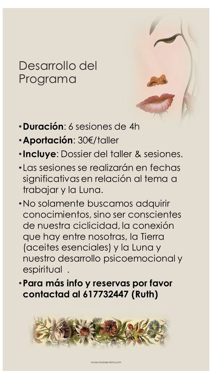 VIVIENDO EN CICLICIDAD: TERAPIAS Y EVENTOS de Todo Es Vibra VIVIENDO EN CICLICIDAD: TERAPIAS Y EVENTOS de Todo Es Vibra