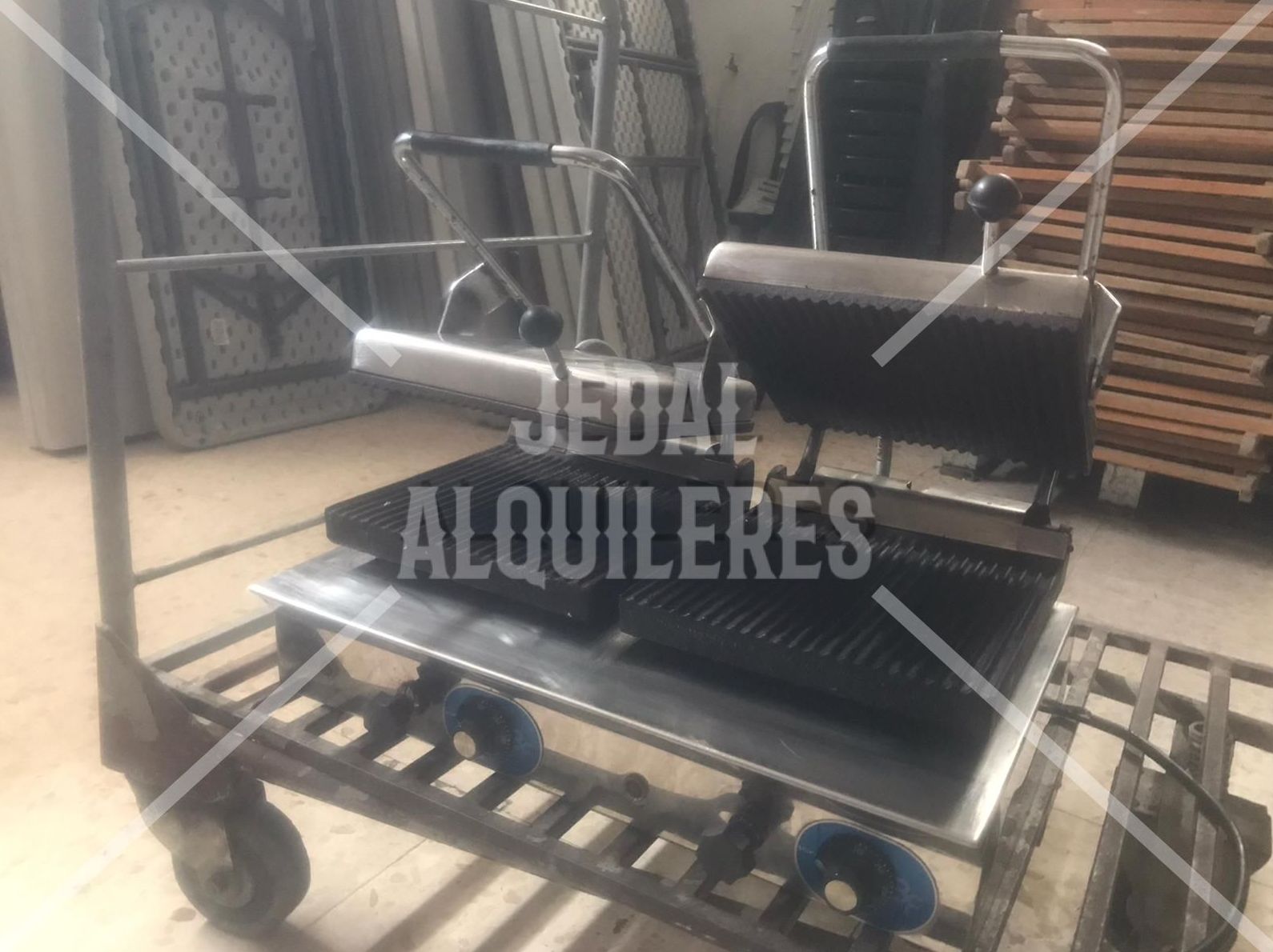 GRILL TOSTADOR DOBLE: Catálogo de Jedal Alquileres GRILL TOSTADOR DOBLE: Catálogo de Jedal Alquileres