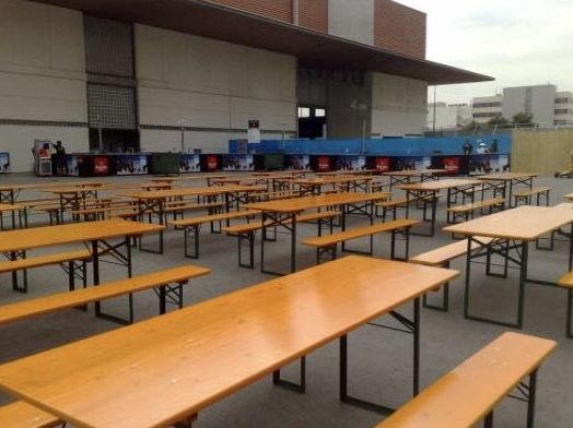 MESA Y BANCOS: Catálogo de Jedal Alquileres MESA Y BANCOS: Catálogo de Jedal Alquileres