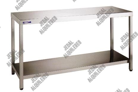 Mesa de trabajo de acero inoxidable