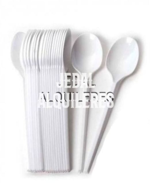CUCHARILLAS BLANCAS 100 UNIDADES: Catálogo de Jedal Alquileres CUCHARILLAS BLANCAS 100 UNIDADES: Catálogo de Jedal Alquileres