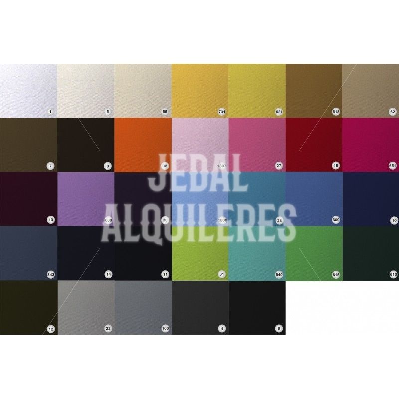 Manteles lisos para mesas rectangulares: Catálogo de Jedal Alquileres Manteles lisos para mesas rectangulares: Catálogo de Jedal Alquileres