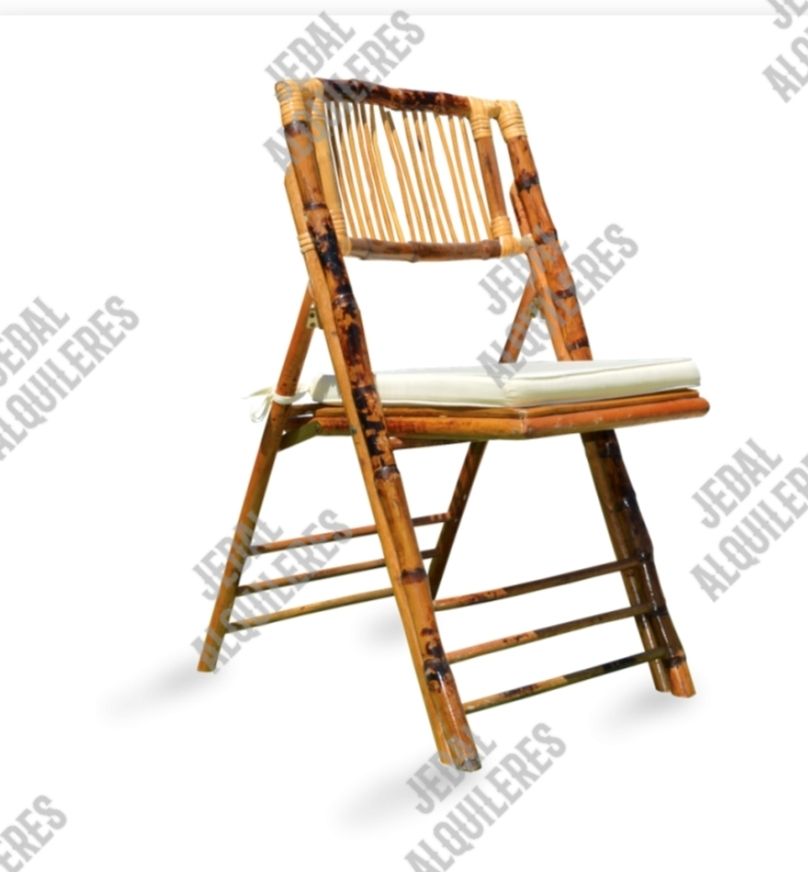 Silla bambú plegable: Catálogo de Jedal Alquileres Silla bambú plegable: Catálogo de Jedal Alquileres