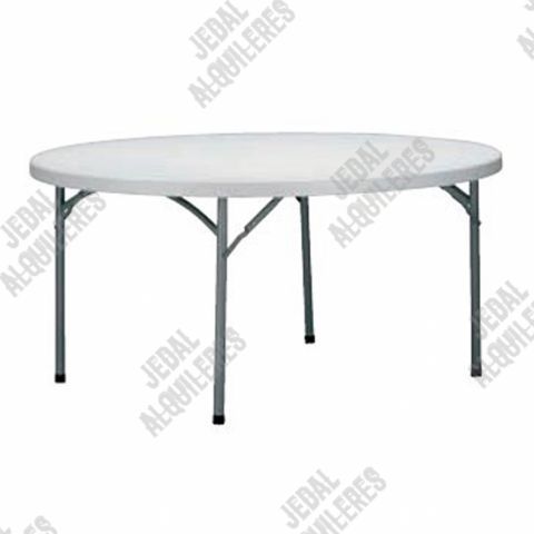 MESA REDONDA POLIETILENO 1.52 CM DE DIAMETRO MESA REDONDA POLIETILENO 1.52 CM DE DIAMETRO