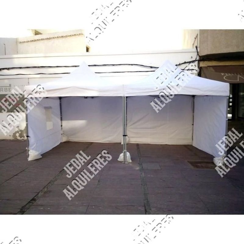 Carpa plegable 3X3 metros reforzada: Catálogo de Jedal Alquileres Carpa plegable 3X3 metros reforzada: Catálogo de Jedal Alquileres