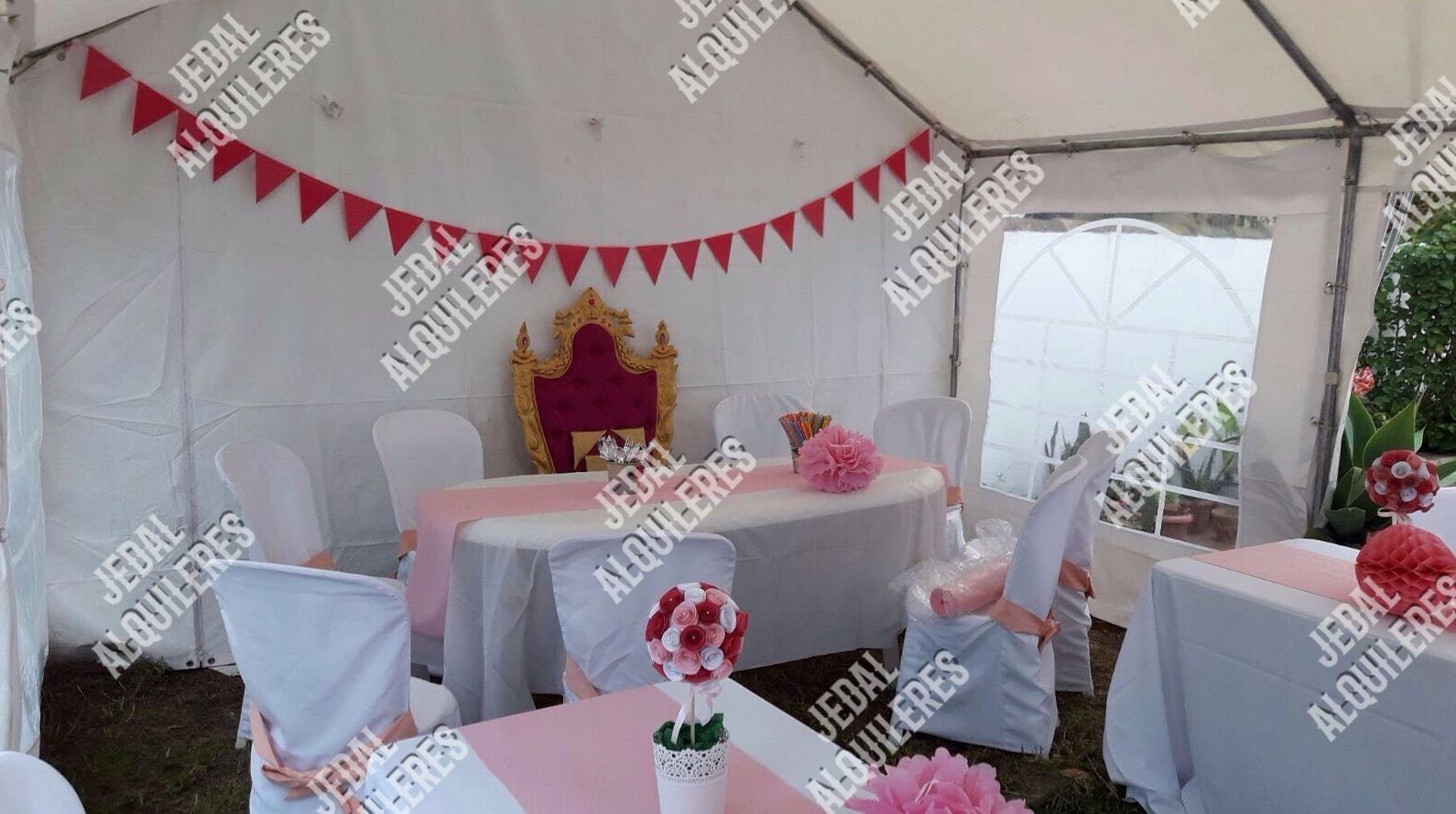 Alquiler de sillas y mesas para cumpleaños en Jerez de la Frontera