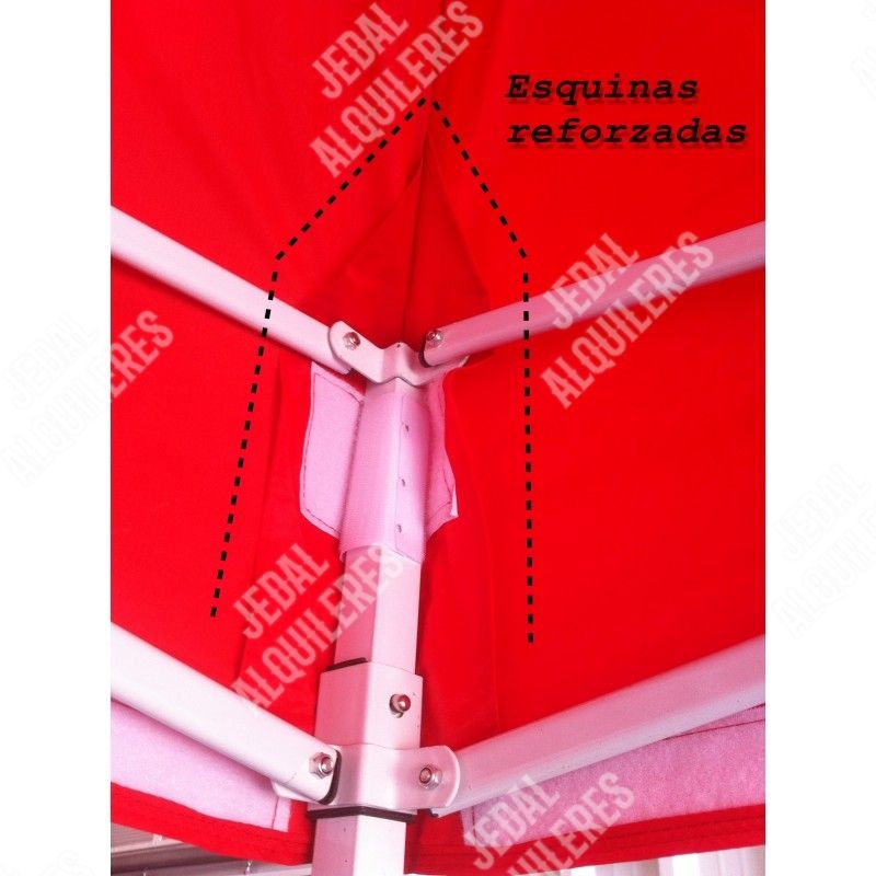 Carpa plegable 3X3 metros sin laterales: Catálogo de Jedal Alquileres Carpa plegable 3X3 metros sin laterales: Catálogo de Jedal Alquileres