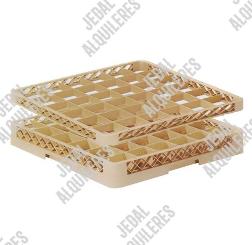Cesta para vasos 49 compartimentos: Catálogo de Jedal Alquileres Cesta para vasos 49 compartimentos: Catálogo de Jedal Alquileres
