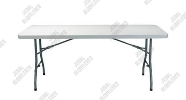 MESA RECTANGULAR POLIETILENO 1.85X0.75 Cm MESA RECTANGULAR POLIETILENO 1.85X0.75 Cm