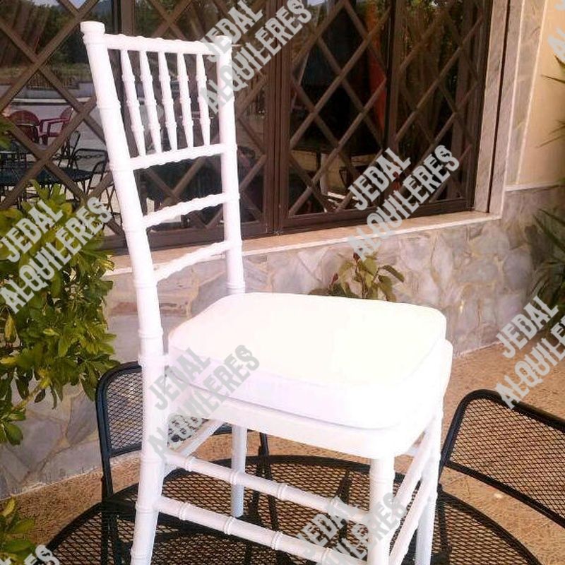 SILLA CHIAVARI BLANCA: Catálogo de Jedal Alquileres SILLA CHIAVARI BLANCA: Catálogo de Jedal Alquileres
