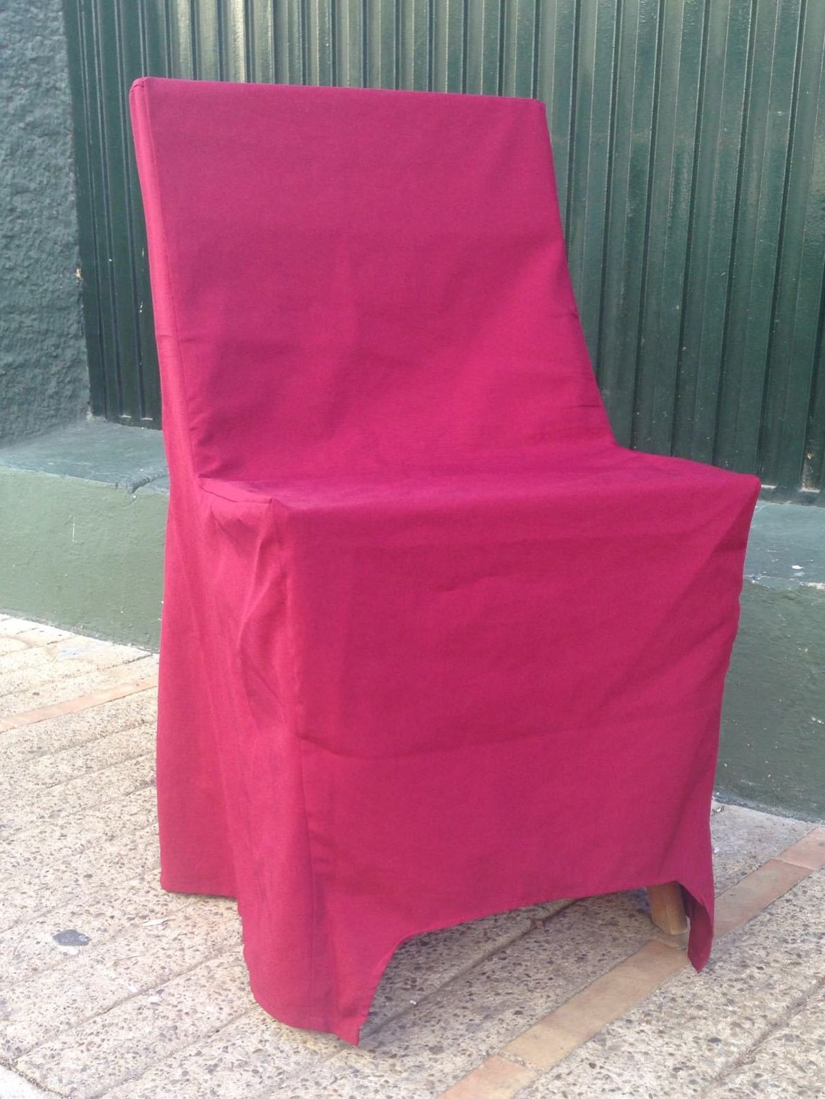 FUNDA SILLA MADERA COLOR BURDEOS FUNDA SILLA MADERA COLOR BURDEOS