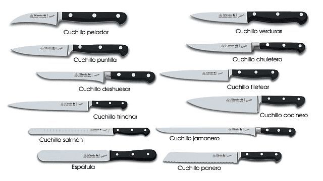 CUCHILLOS DE COCINA: Catálogo de Jedal Alquileres CUCHILLOS DE COCINA: Catálogo de Jedal Alquileres