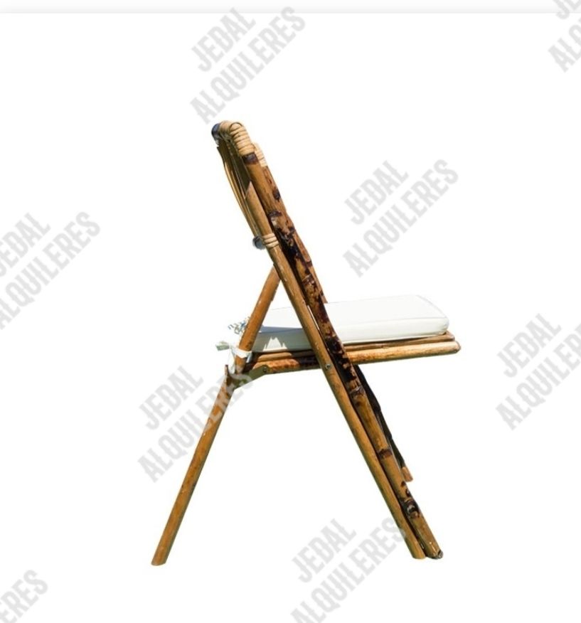 Silla bambú plegable: Catálogo de Jedal Alquileres Silla bambú plegable: Catálogo de Jedal Alquileres