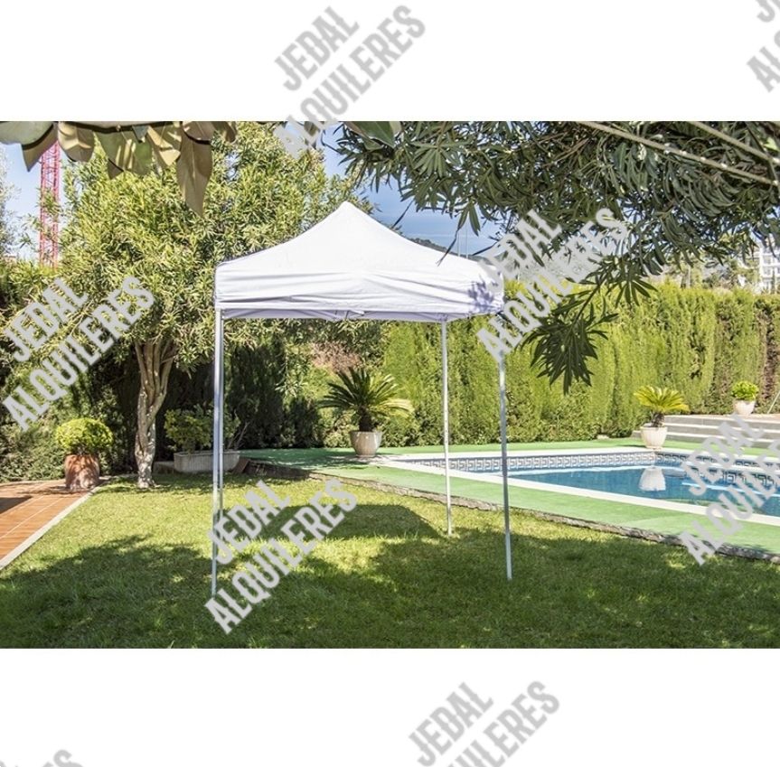 Carpa plegable 2X2 metros sin laterales: Catálogo de Jedal Alquileres Carpa plegable 2X2 metros sin laterales: Catálogo de Jedal Alquileres