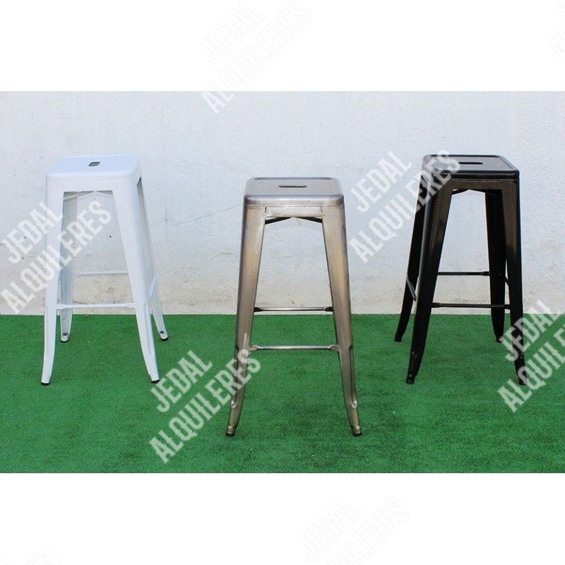 Taburete Tolix: Catálogo de Jedal Alquileres Taburete Tolix: Catálogo de Jedal Alquileres