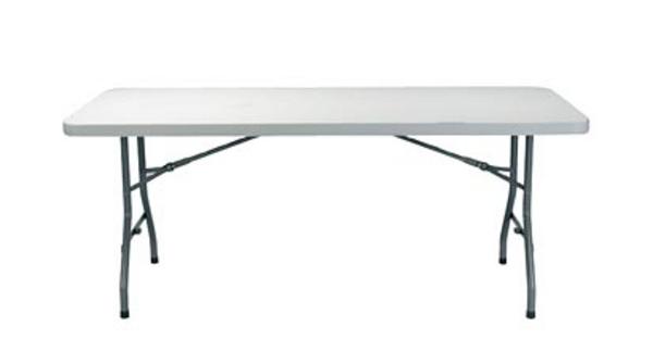 MESA RECTANGULAR POLIETILENO 1.85X0.75 Cm MESA RECTANGULAR POLIETILENO 1.85X0.75 Cm
