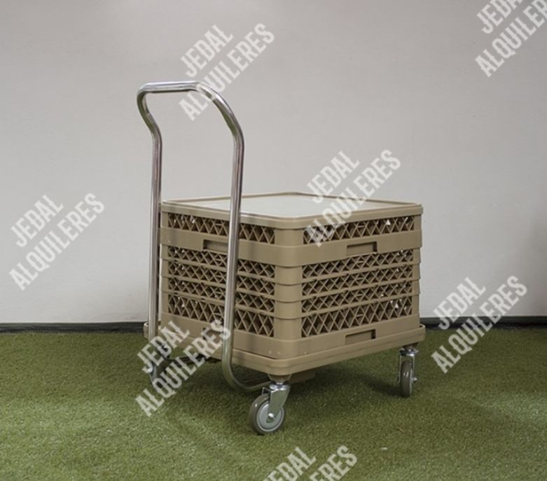 Carro porta cesta lavado: Catálogo de Jedal Alquileres Carro porta cesta lavado: Catálogo de Jedal Alquileres