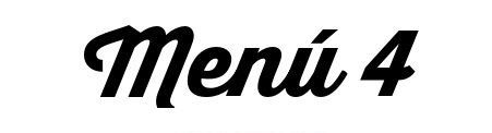 Menú 4: Carta y Menús de Asador Egurra Menú 4: Carta y Menús de Asador Egurra