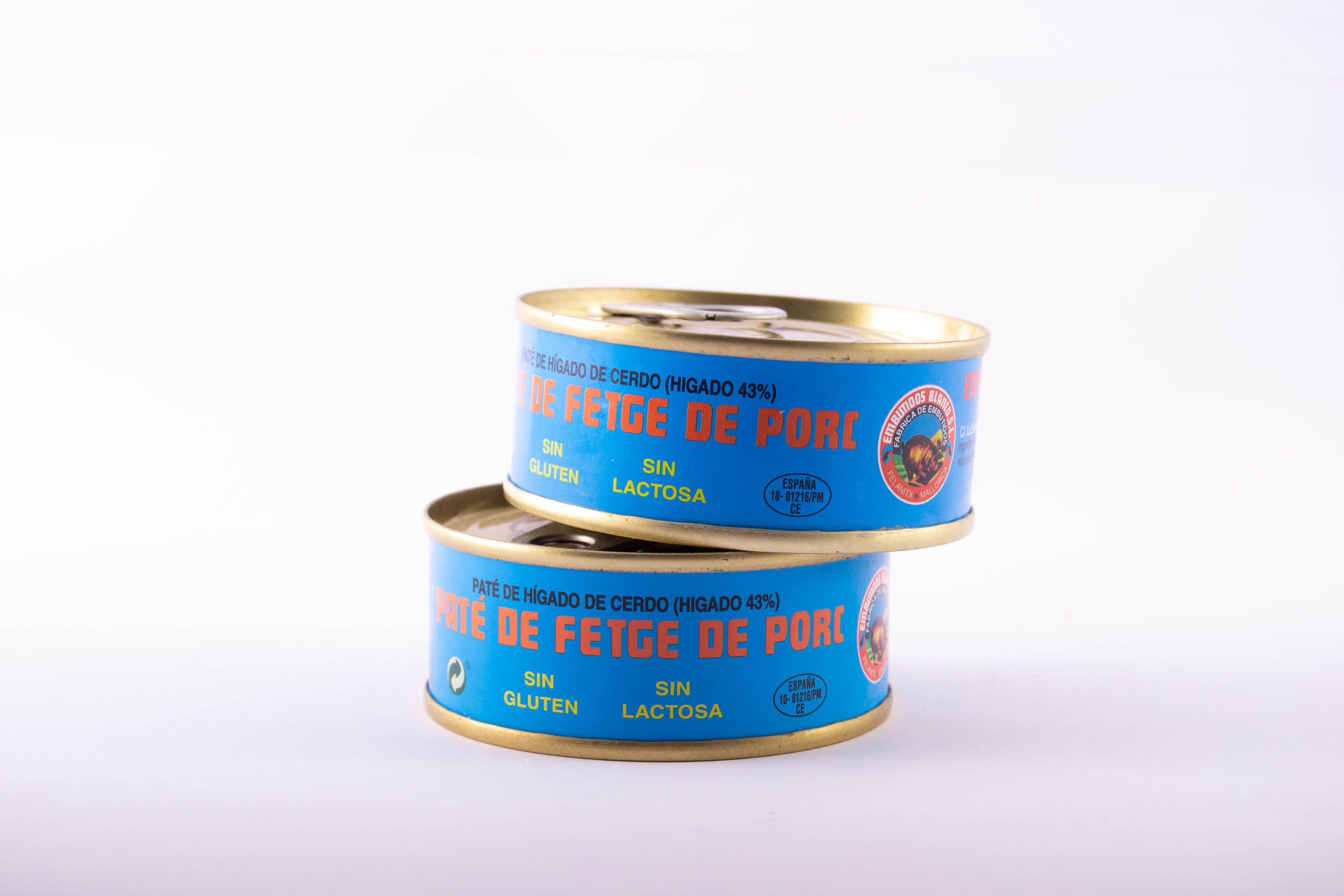 PATÉ BLANCO PATÉ DE HIGADO DE CERDO BLANCO 1/8 80g: de Ramaders Agrupats PATÉ BLANCO PATÉ DE HIGADO DE CERDO BLANCO 1/8 80g: de Ramaders Agrupats