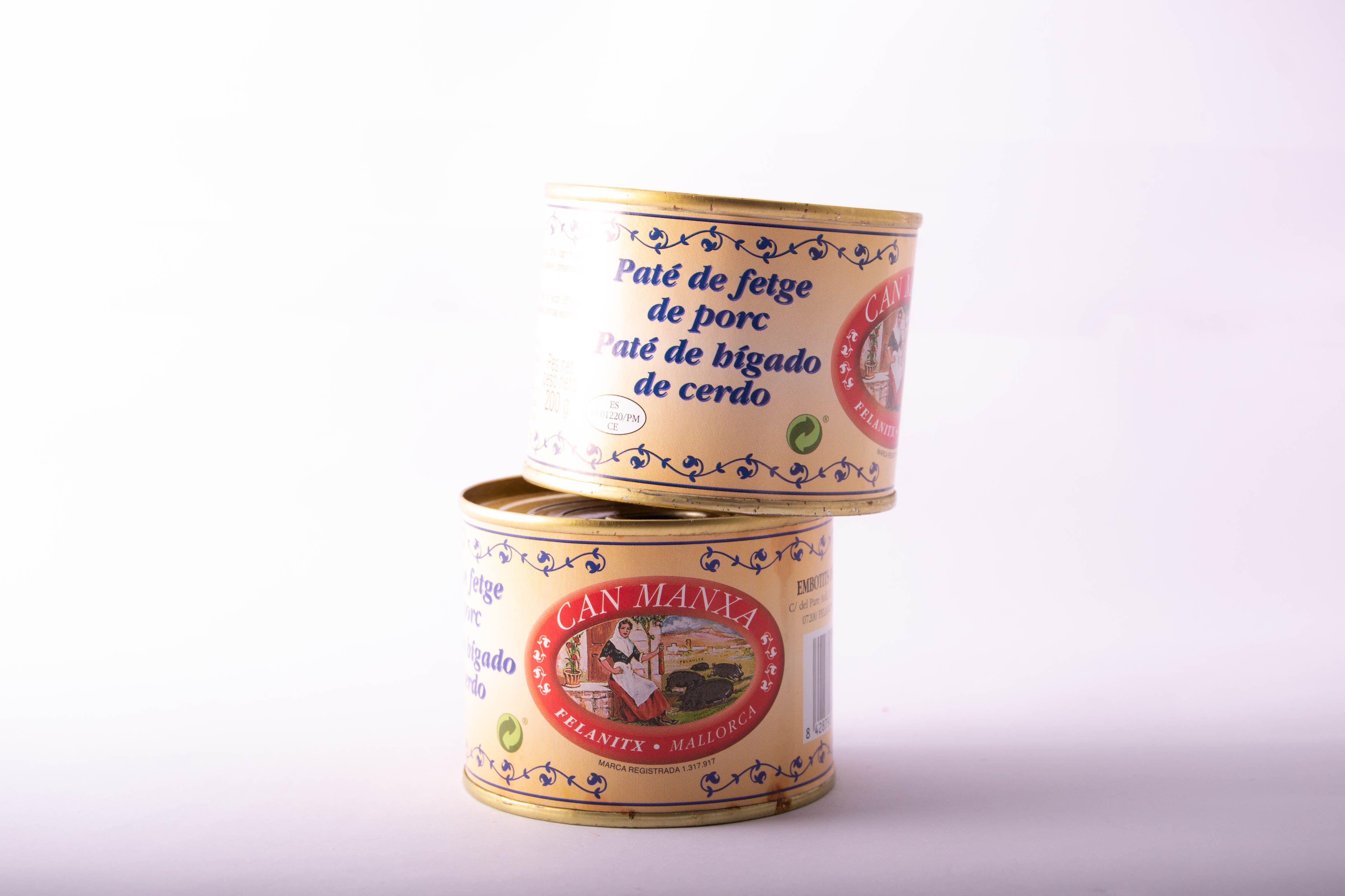 PATÉ CAN MANXA PATÉ DE HIGADO DE CERDO 1/4 200g: de Ramaders Agrupats PATÉ CAN MANXA PATÉ DE HIGADO DE CERDO 1/4 200g: de Ramaders Agrupats
