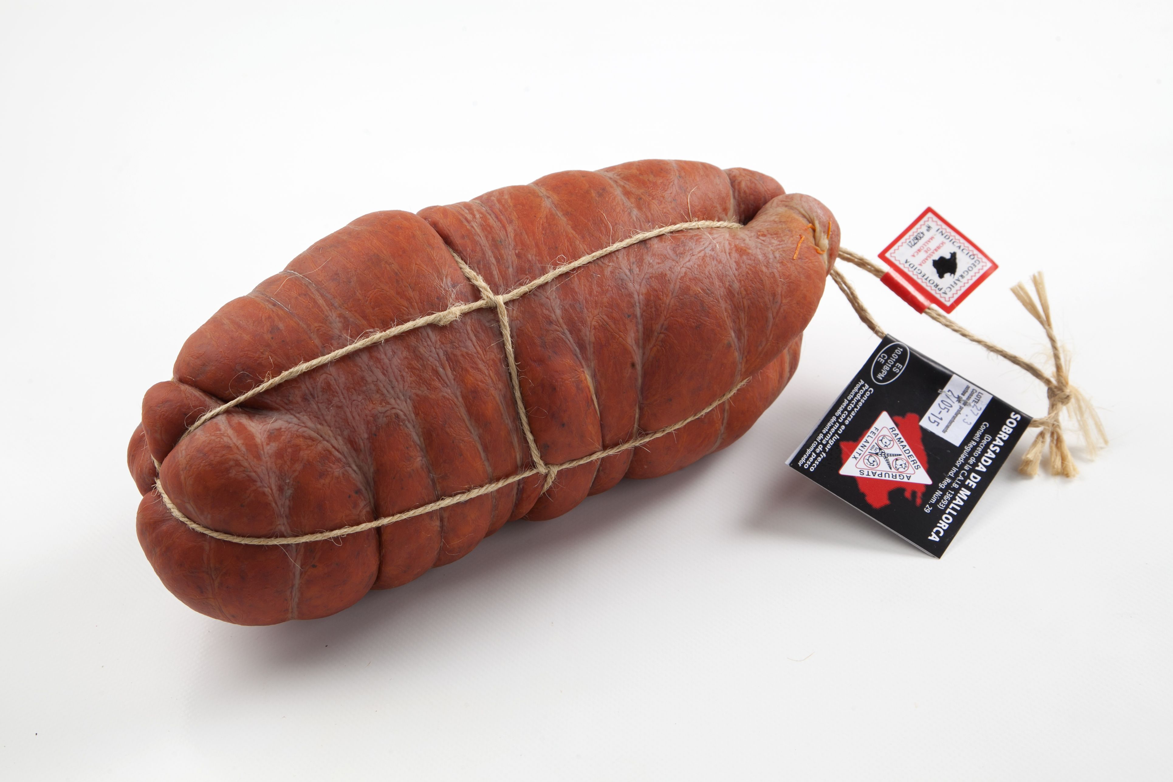 Sobrasada de Mallorca Poltrú 1,000-1,250 Kg: de Ramaders Agrupats Sobrasada de Mallorca Poltrú 1,000-1,250 Kg: de Ramaders Agrupats
