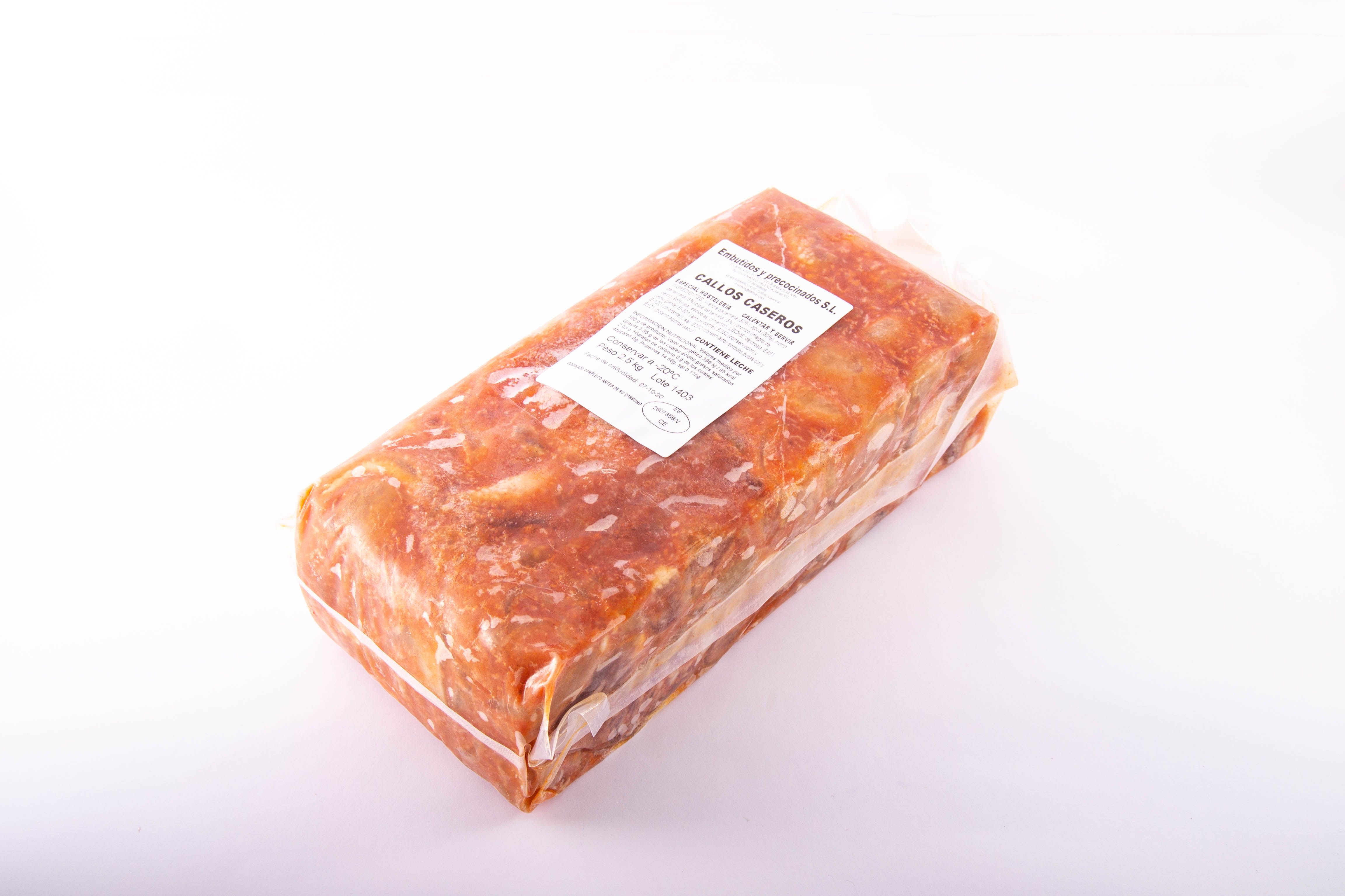 CALLOS COCIDOS PAQUETE 2,5 KG 2,500 Kg: de Ramaders Agrupats CALLOS COCIDOS PAQUETE 2,5 KG 2,500 Kg: de Ramaders Agrupats