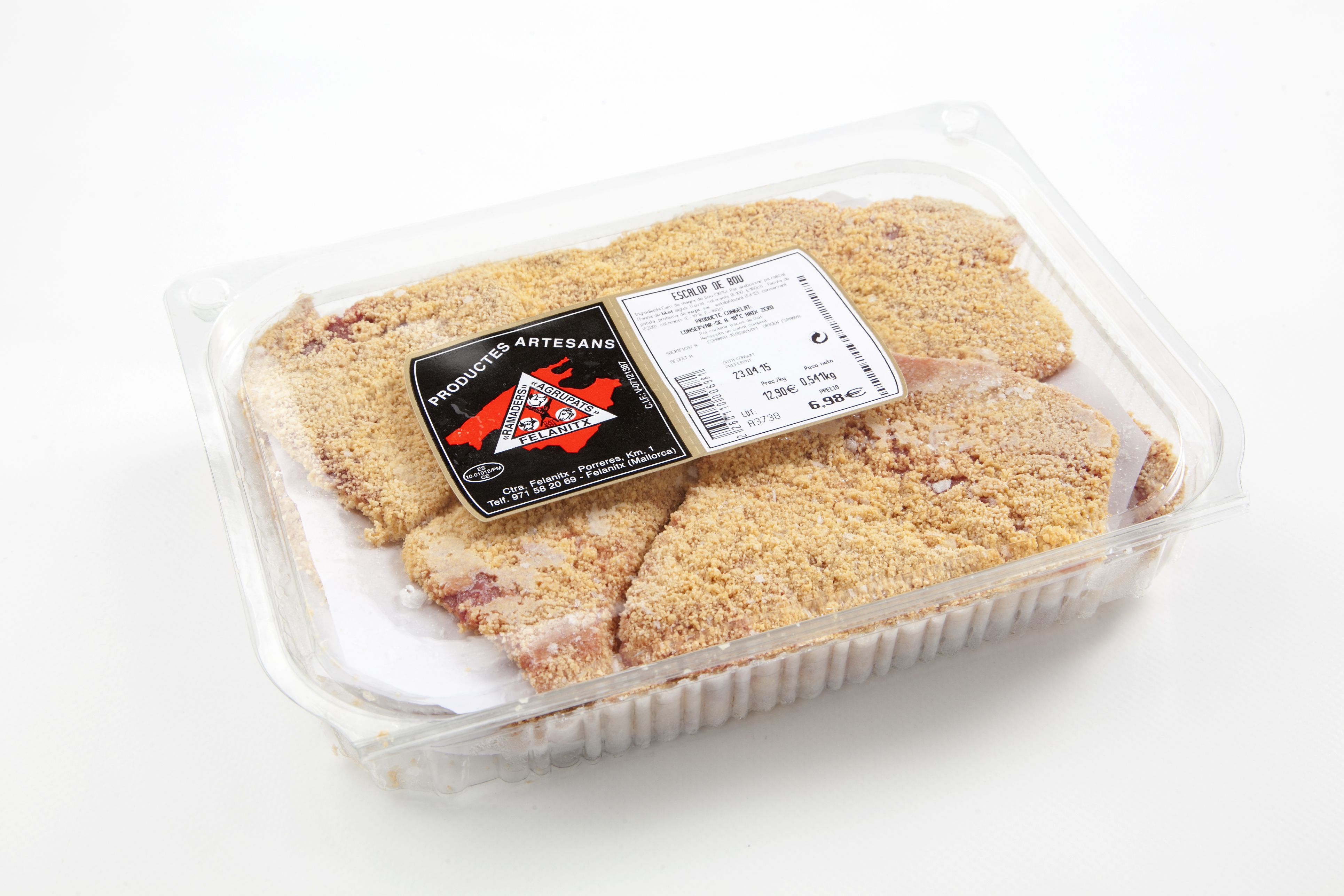 ESCALOPE DE TERNERA: de Ramaders Agrupats ESCALOPE DE TERNERA: de Ramaders Agrupats