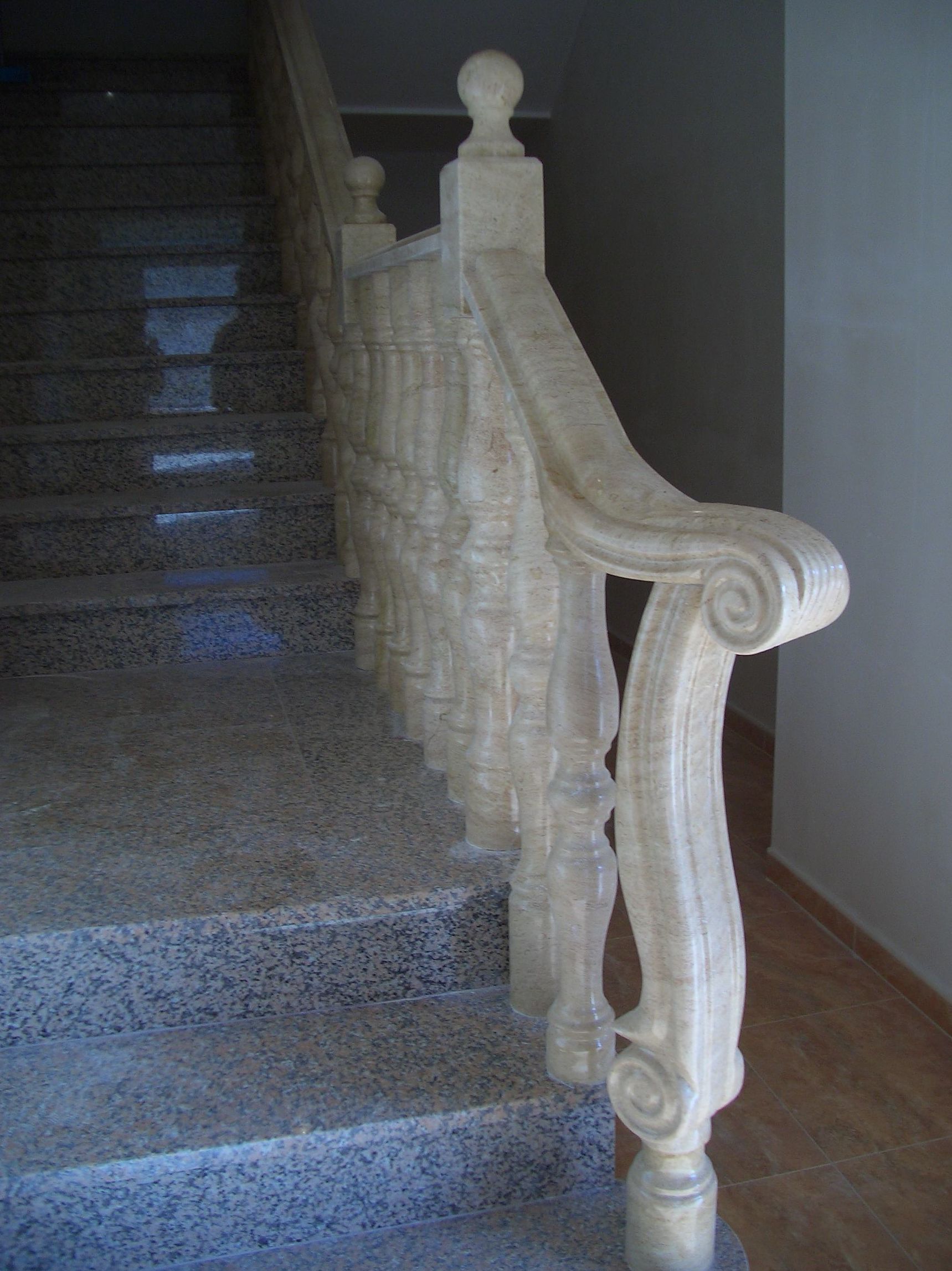 Baranda Escalera en Perlado Baranda Escalera en Perlado