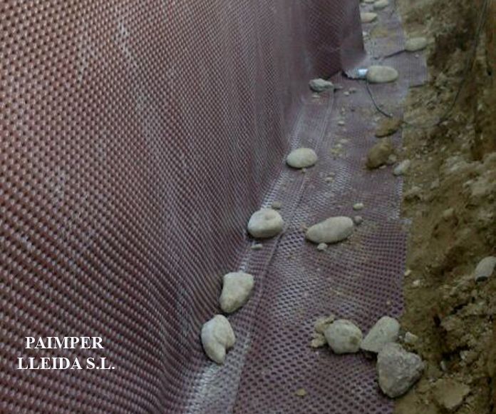 Impermeabilización de muros: Catálogo de productos de Paimper Lleida, S.L. Impermeabilización de muros: Catálogo de productos de Paimper Lleida, S.L.