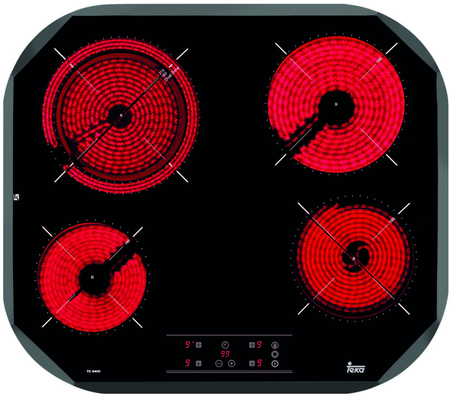VITRO-DIGITAL TEKA TC6400 4/F BISEL. ---250€: Productos y Ofertas de Don Electrodomésticos Tienda online VITRO-DIGITAL TEKA TC6400 4/F BISEL. ---250€: Productos y Ofertas de Don Electrodomésticos Tienda online